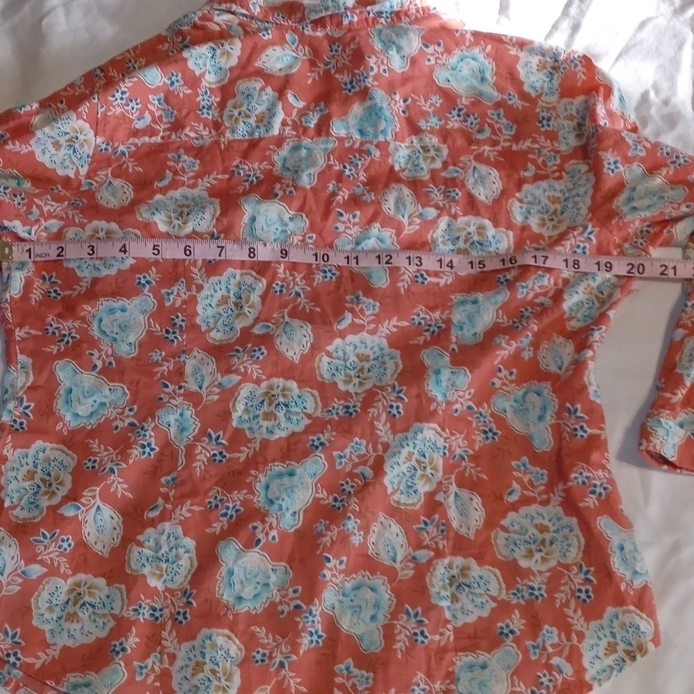 Izod womens button down blouse - Picture 9 of 10